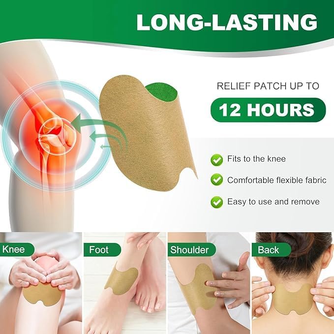 🌿 Herbal Knee Patch for Instant Joint Pain Relief ! Buy 1 Knee Patch, Get 2 FREE – Limited Time Offer!
