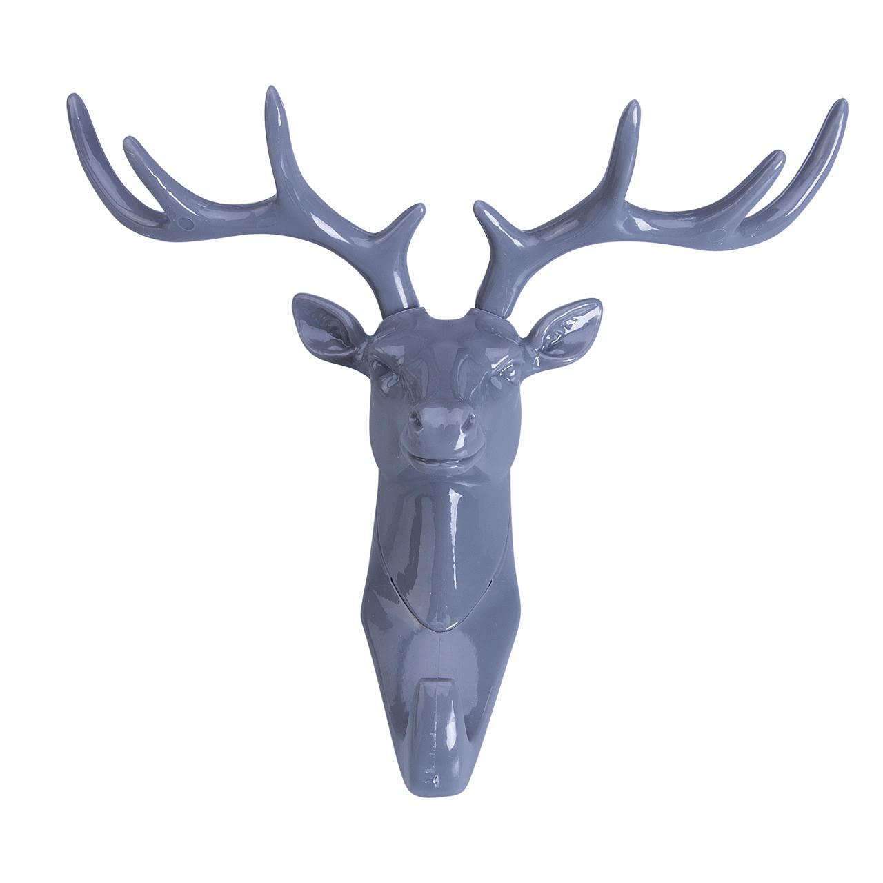 Hanging Hook- Self Adhesive Deer Head Hanging Hook (Pack of 2)