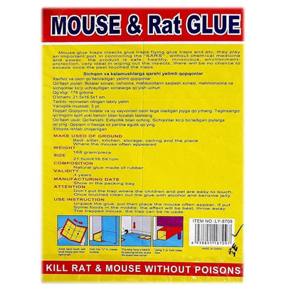 Mouse-Rat Trap Pad Glue