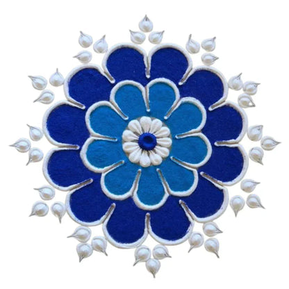 Rangoli Making Kit Includes Magic Tool (4 inch) Random Design